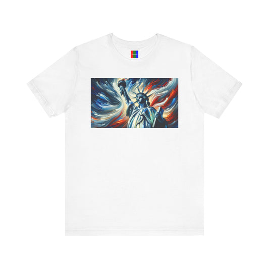 1. Statue of Liberty New York USA from Landmarks Collection - Unisex T-shirt