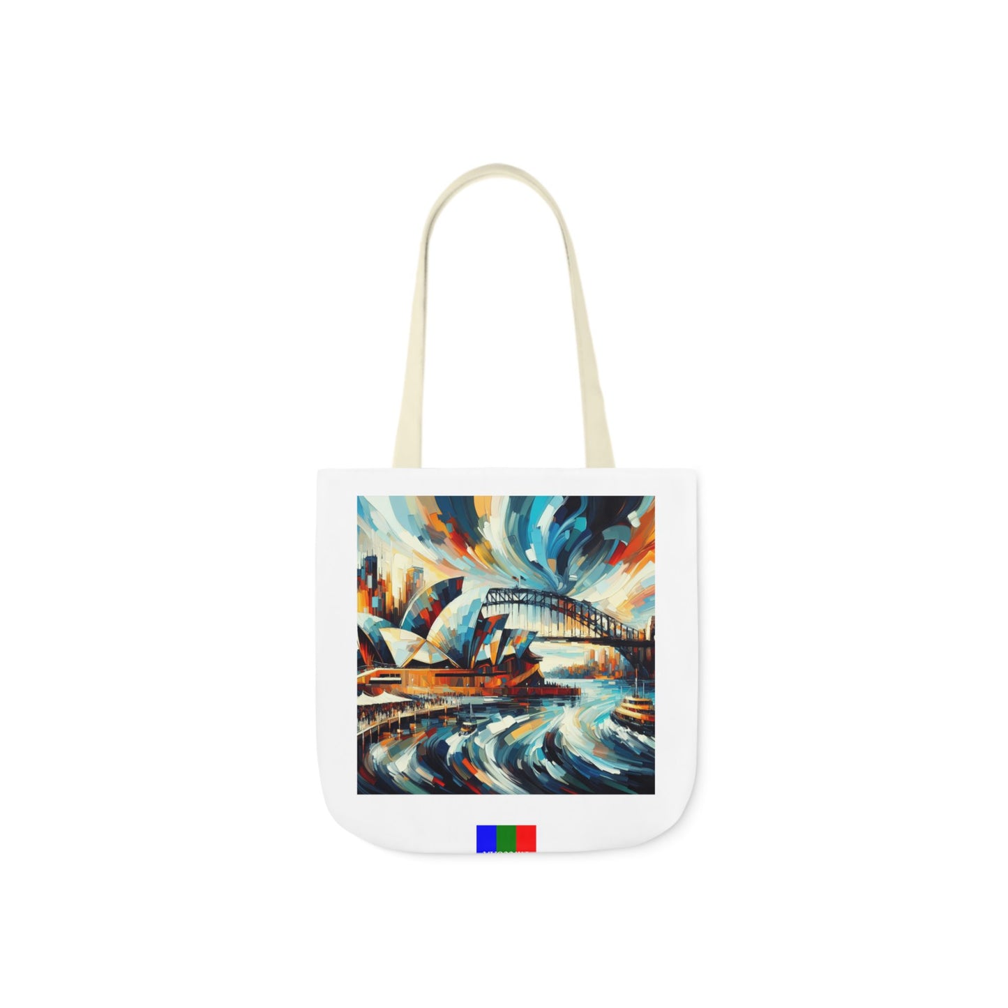 Sydney Flip Canvas Tote Bag