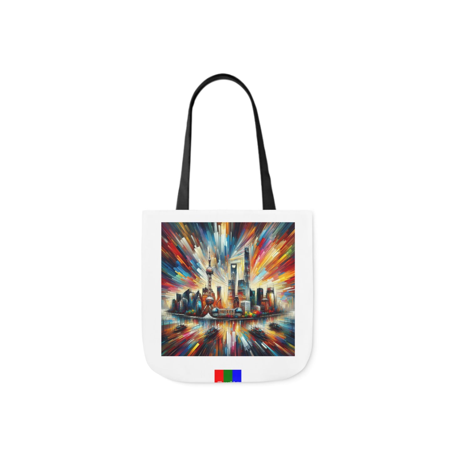 Shanghai Flip Canvas Tote Bag