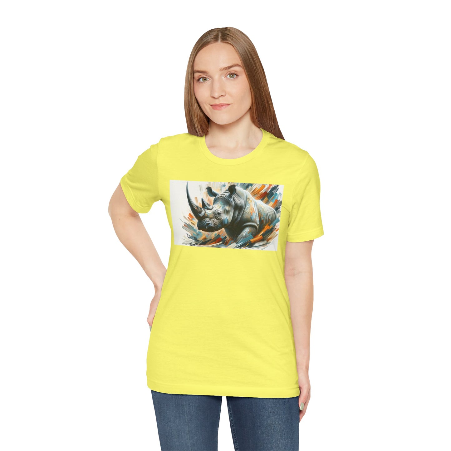 1. Black Rhino From Endangered Species Collection - Unisex T-shirt