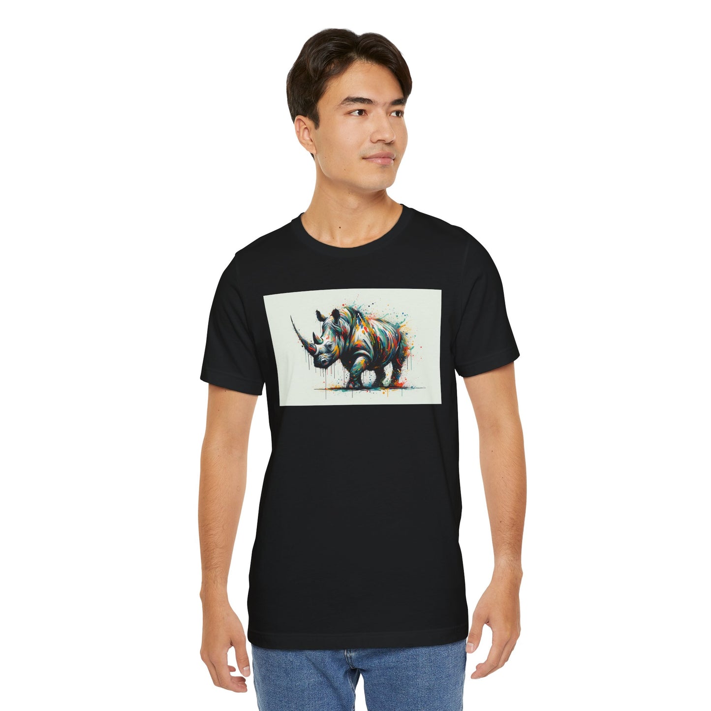 2. Black Rhino From Endangered Species Collection - Unisex T-shirt