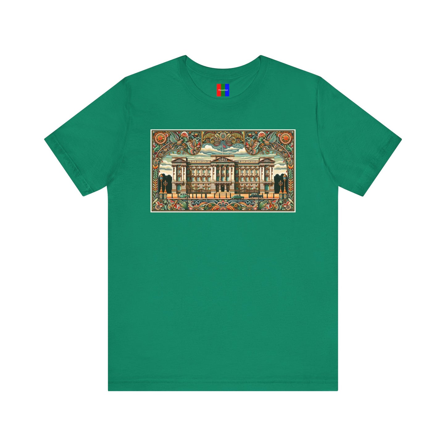 1. Buckingham Palace London UK from Landmarks Collection - Unisex T-shirt