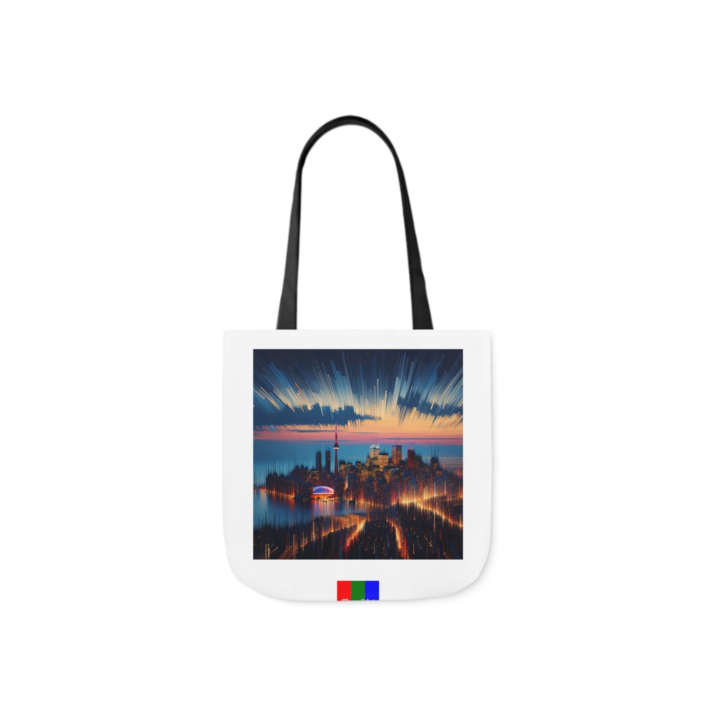 Toronto Flip Canvas Tote Bag