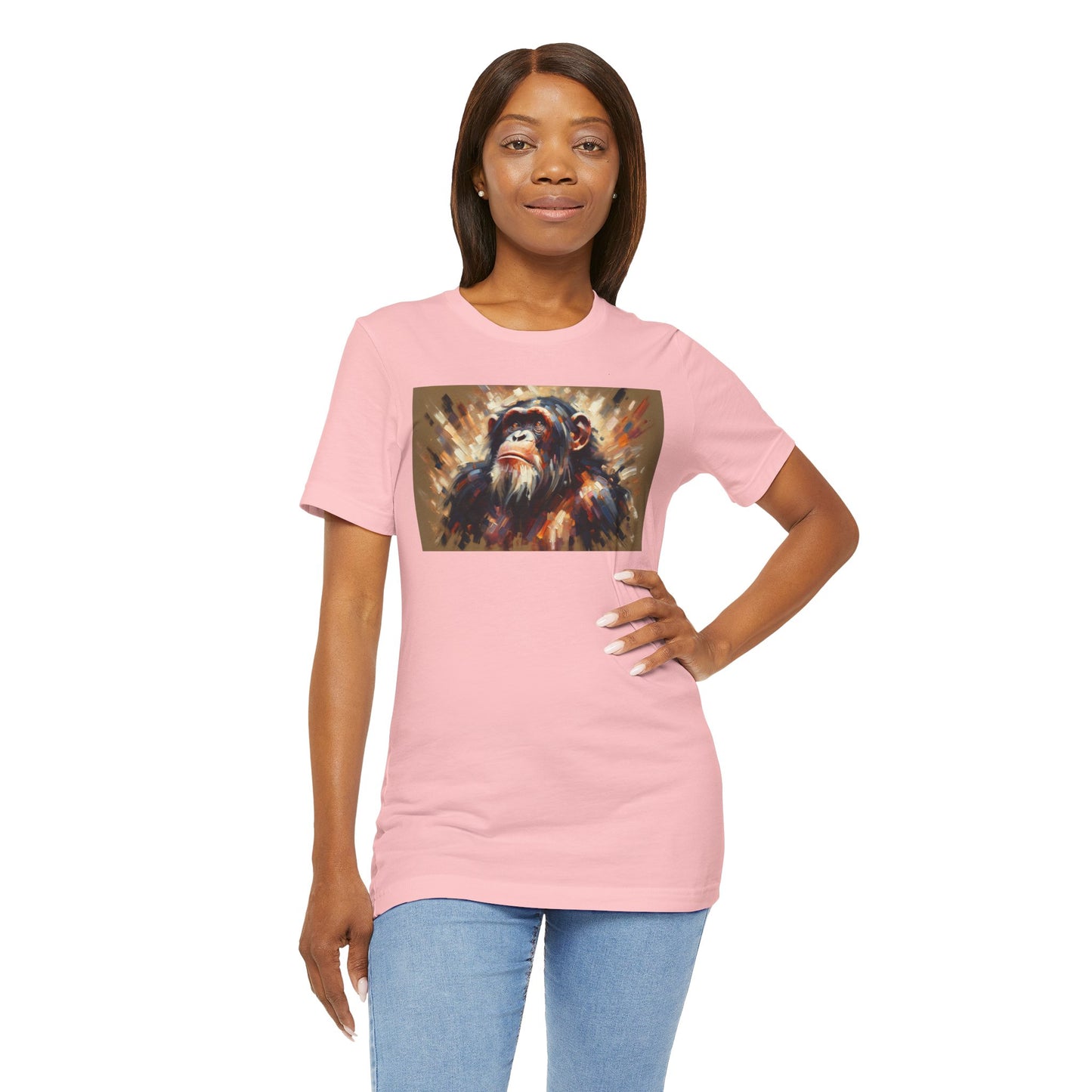 1. Chimpanzee From Endangered Species Collection - Unisex T-shirt