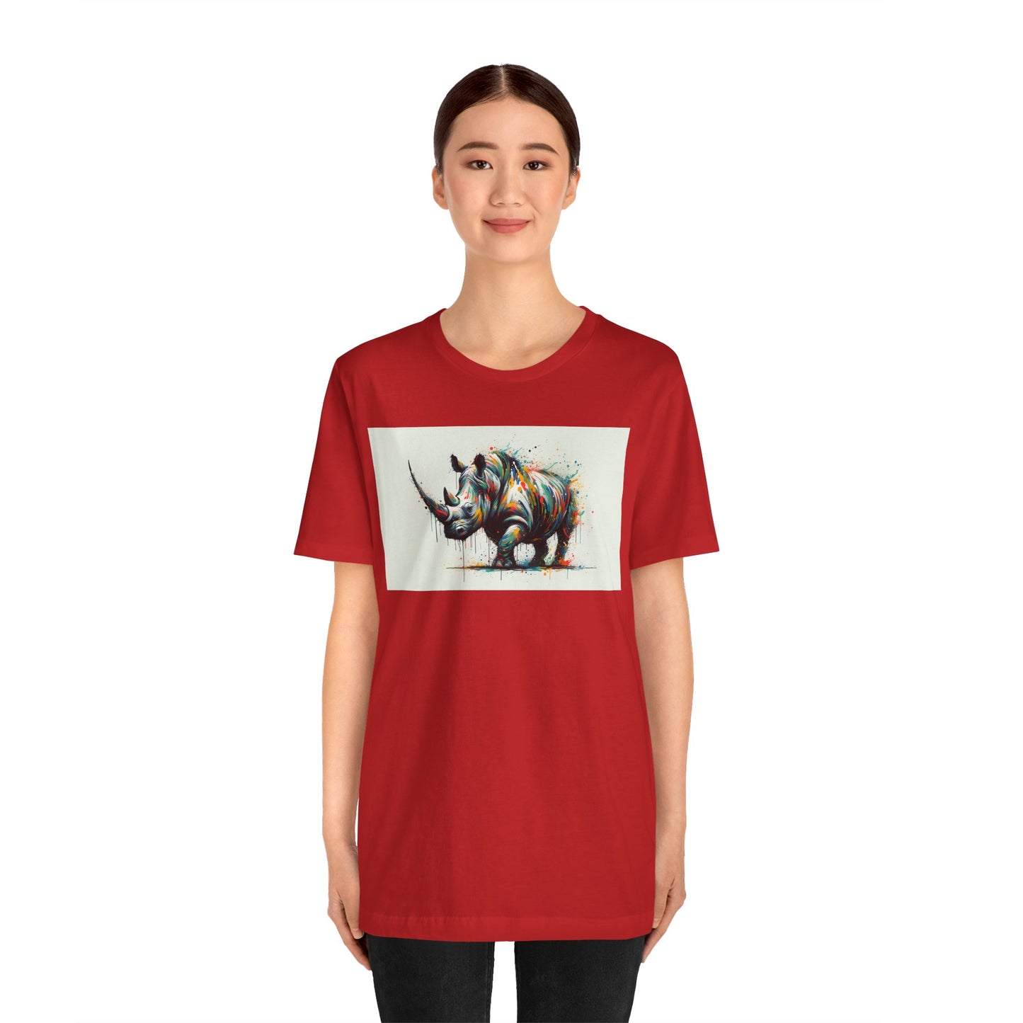 2. Black Rhino From Endangered Species Collection - Unisex T-shirt