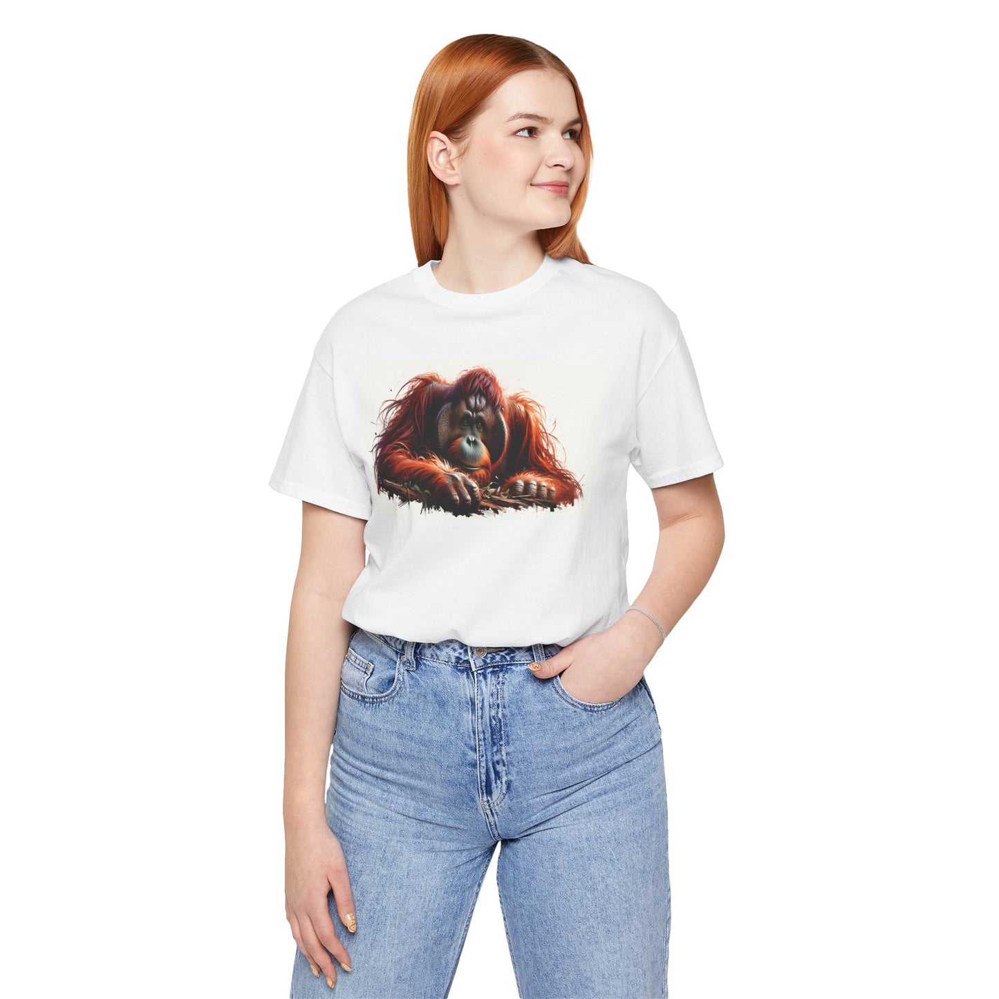 1. Sumatran Orangutan From Endangered Species Collection - Unisex T-shirt