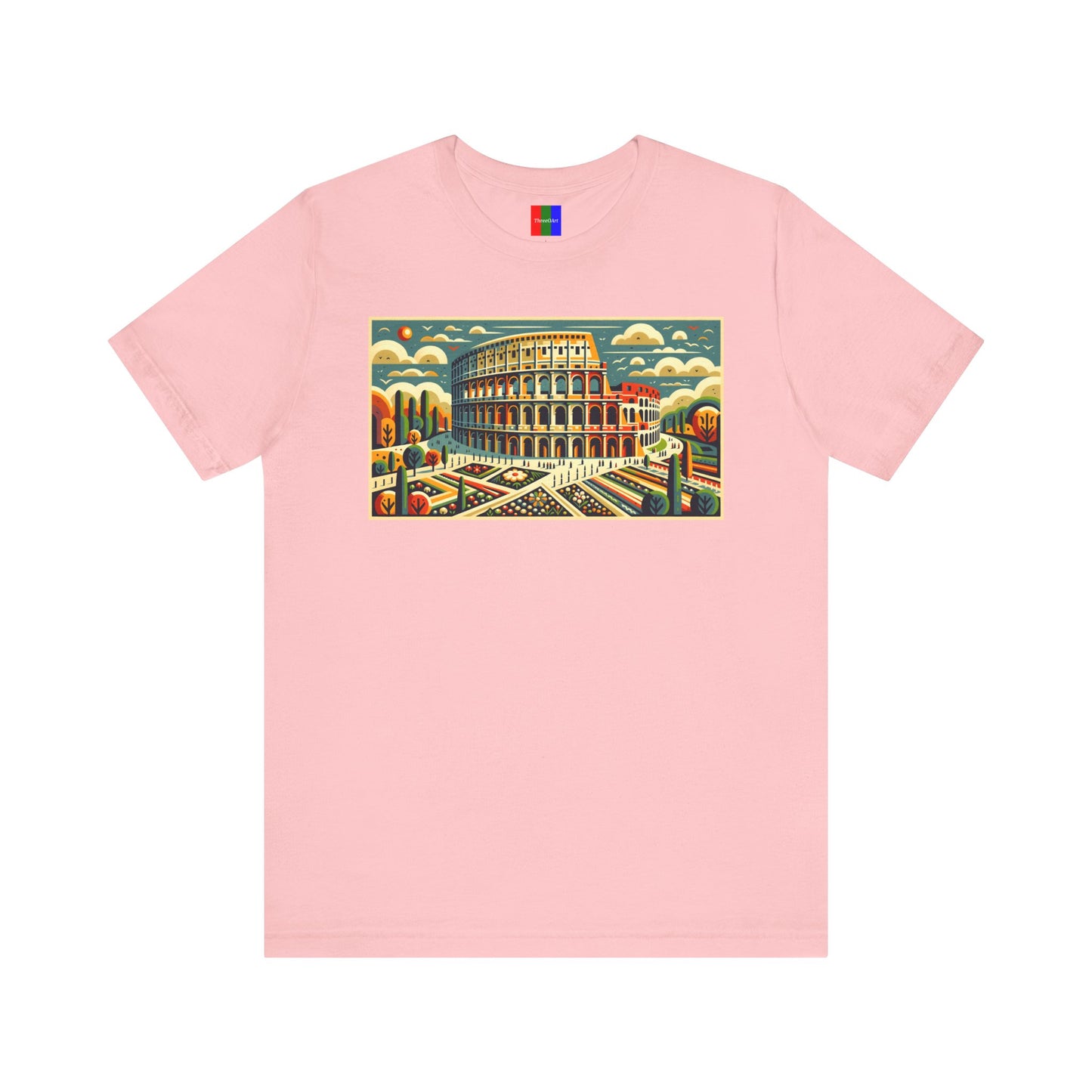 2. Colosseum Rome Italy from Landmarks Collection - Unisex T-shirt