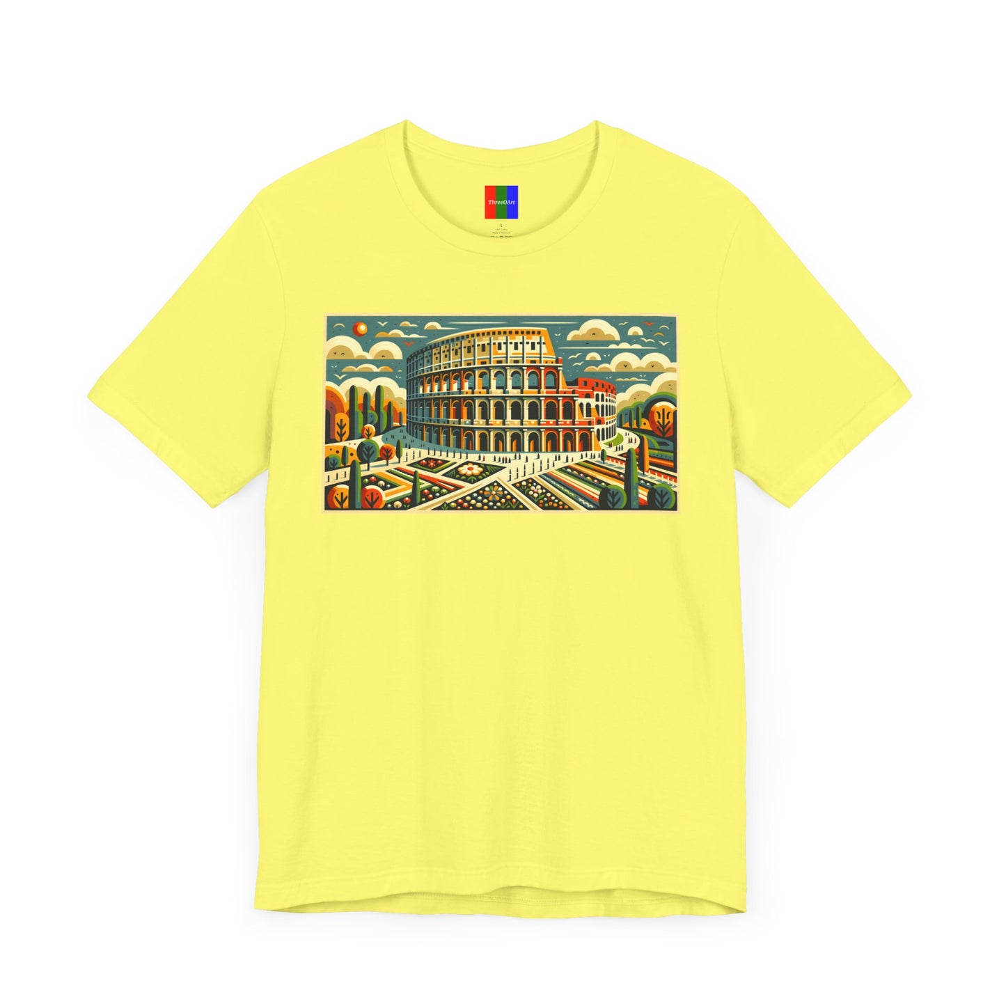 2. Colosseum Rome Italy from Landmarks Collection - Unisex T-shirt