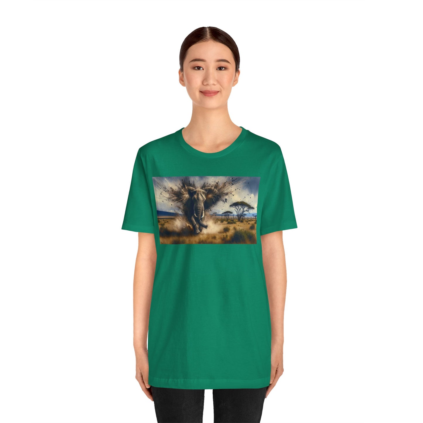 1. African Savanna Elephant From Endangered Species Collection - Unisex T-shirt