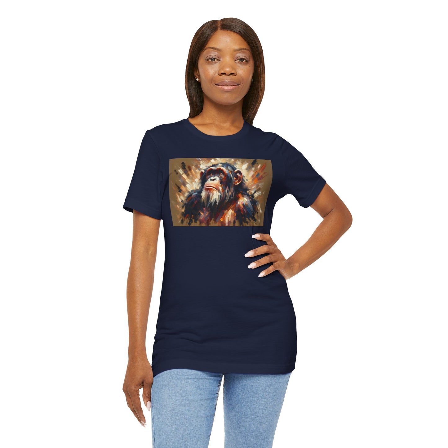 1. Chimpanzee From Endangered Species Collection - Unisex T-shirt