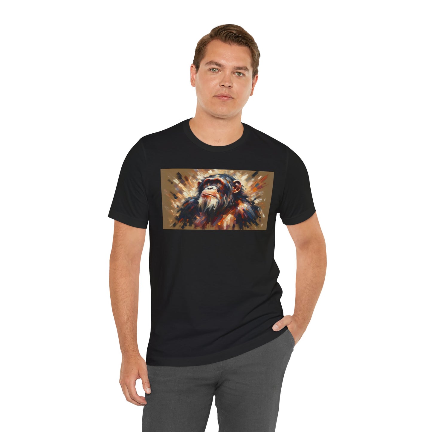 1. Chimpanzee From Endangered Species Collection - Unisex T-shirt