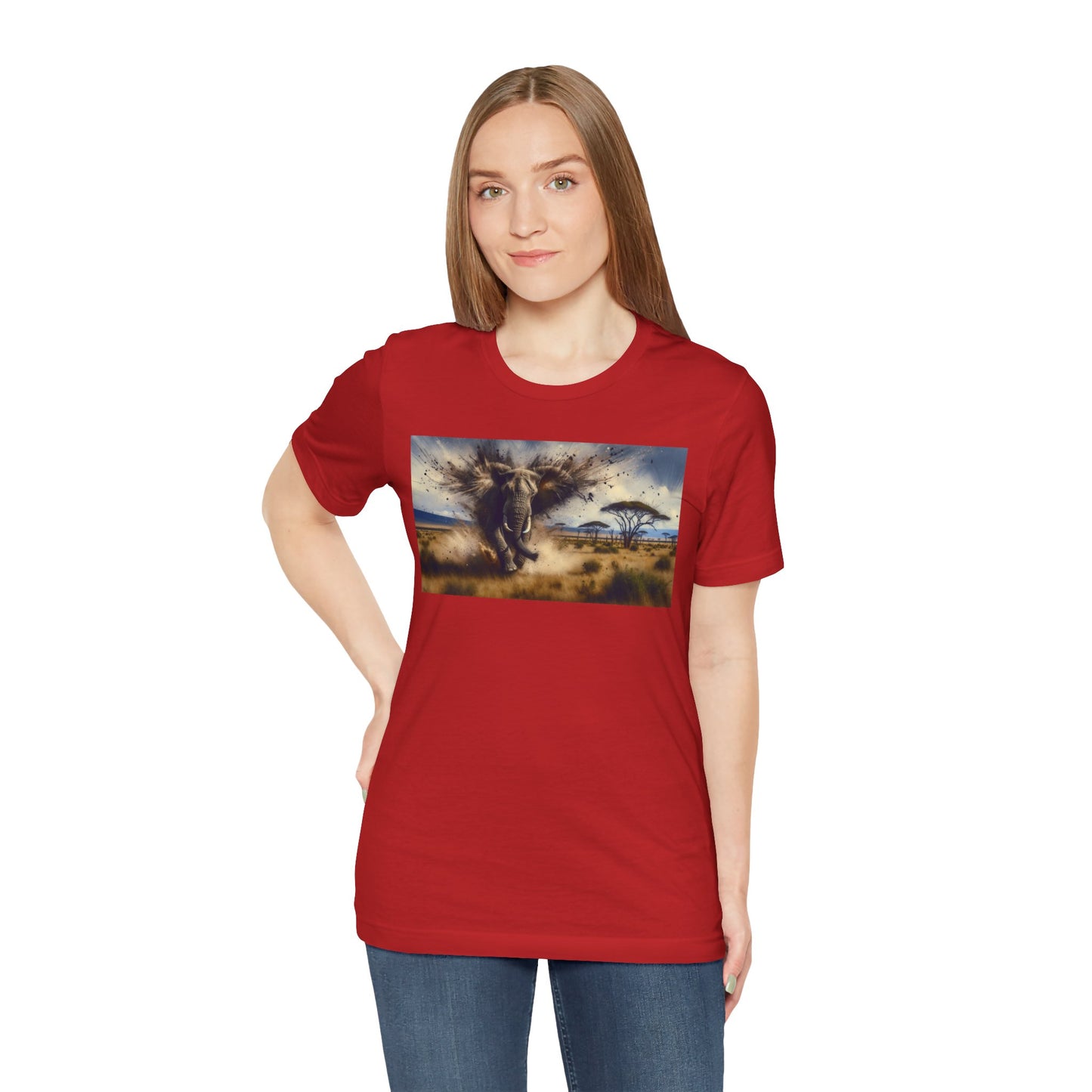 1. African Savanna Elephant From Endangered Species Collection - Unisex T-shirt