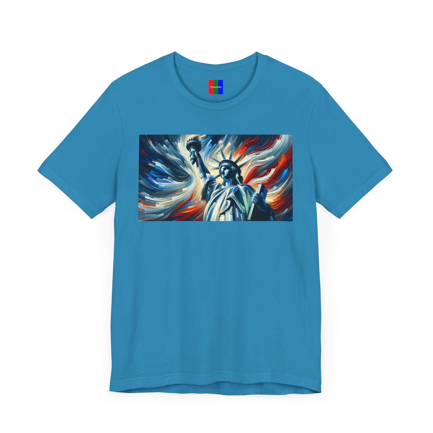 1. Statue of Liberty New York USA from Landmarks Collection - Unisex T-shirt