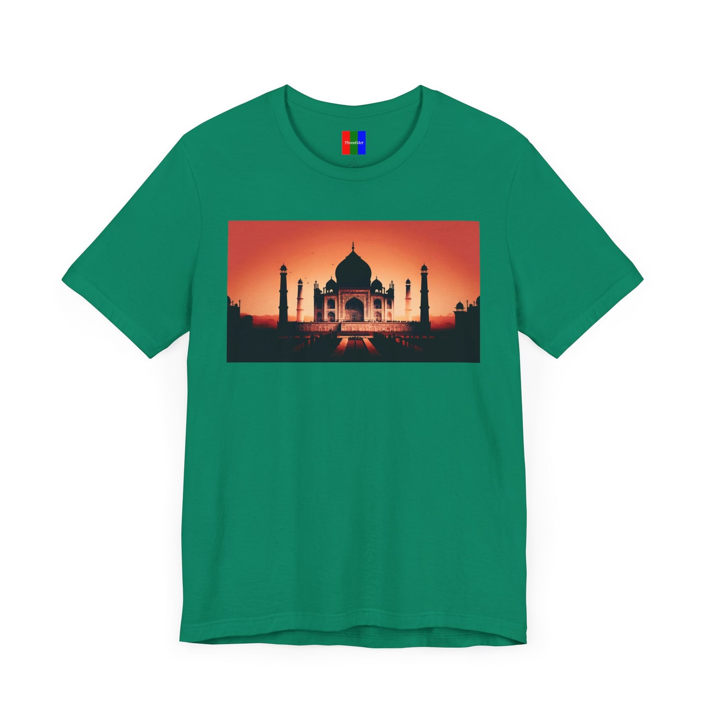 2. Taj Mahal India from Landmarks Collection - Unisex T-shirt