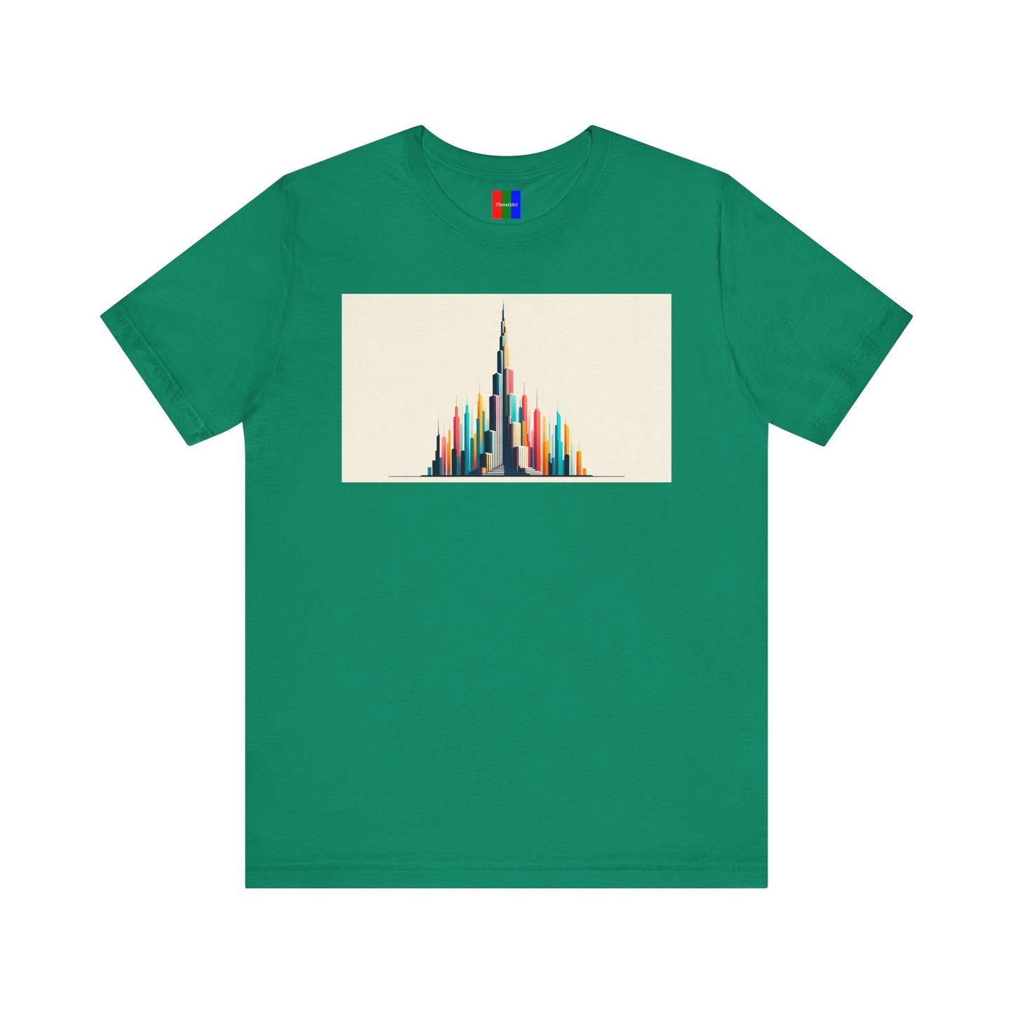 2. Burj Khalifa Dubai from Landmarks Collection - Unisex T-shirt