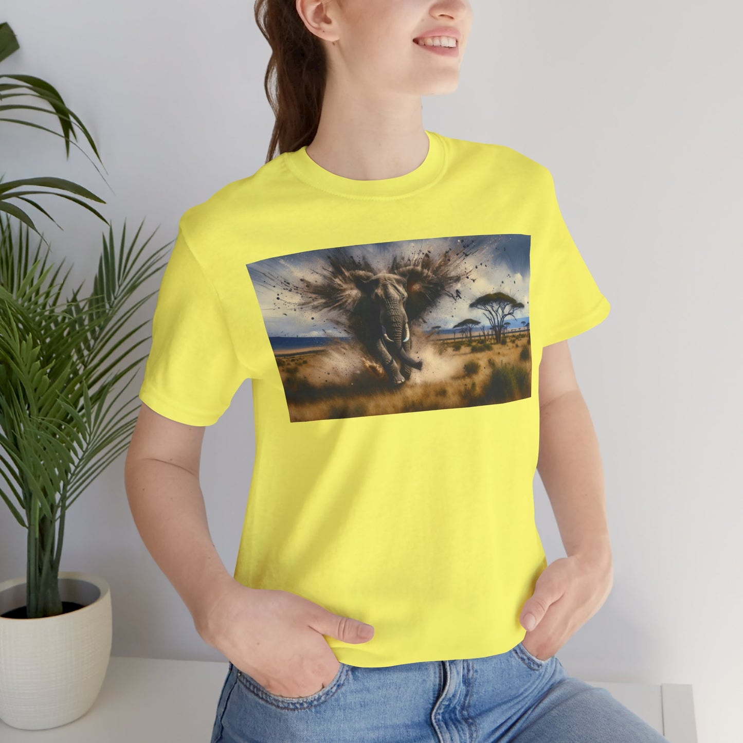 1. African Savanna Elephant From Endangered Species Collection - Unisex T-shirt