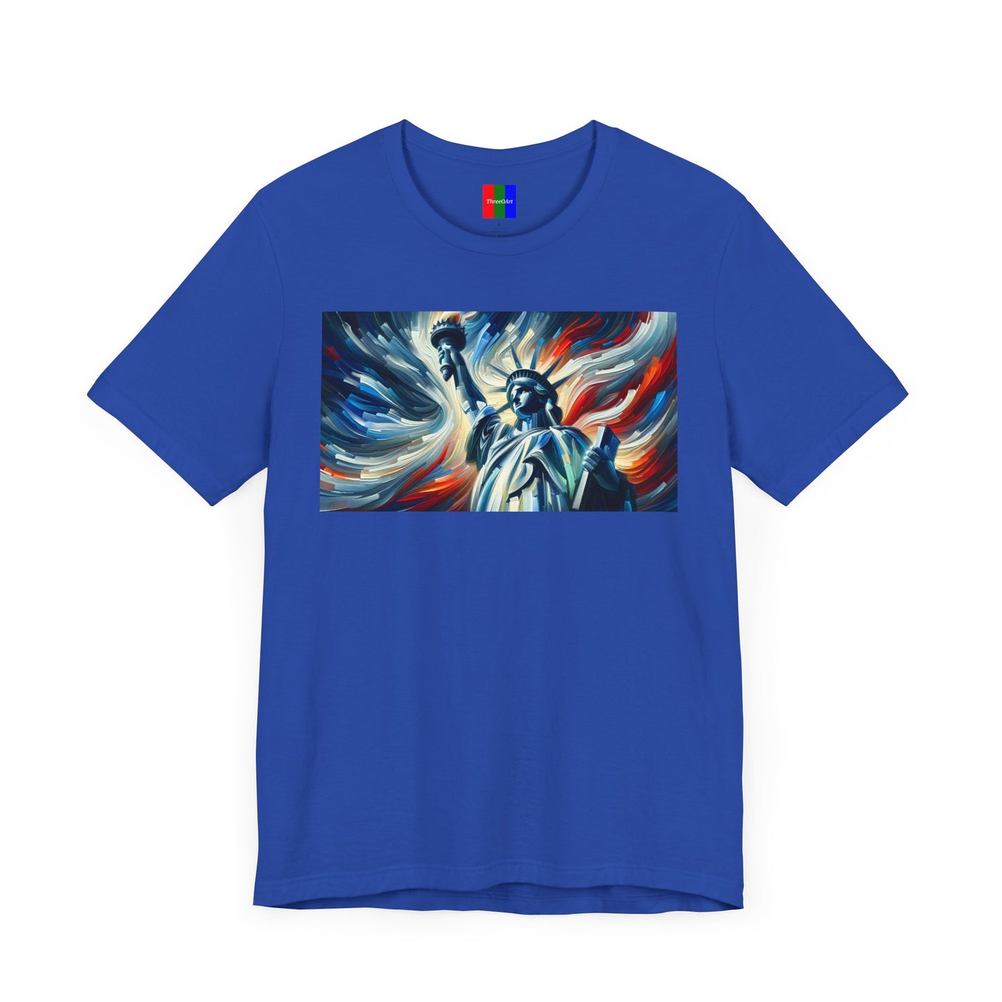 1. Statue of Liberty New York USA from Landmarks Collection - Unisex T-shirt