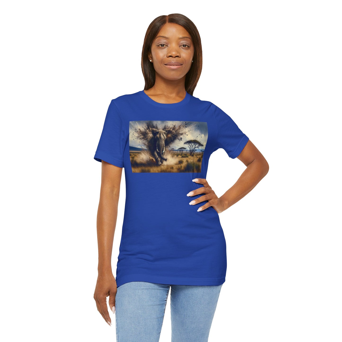 1. African Savanna Elephant From Endangered Species Collection - Unisex T-shirt