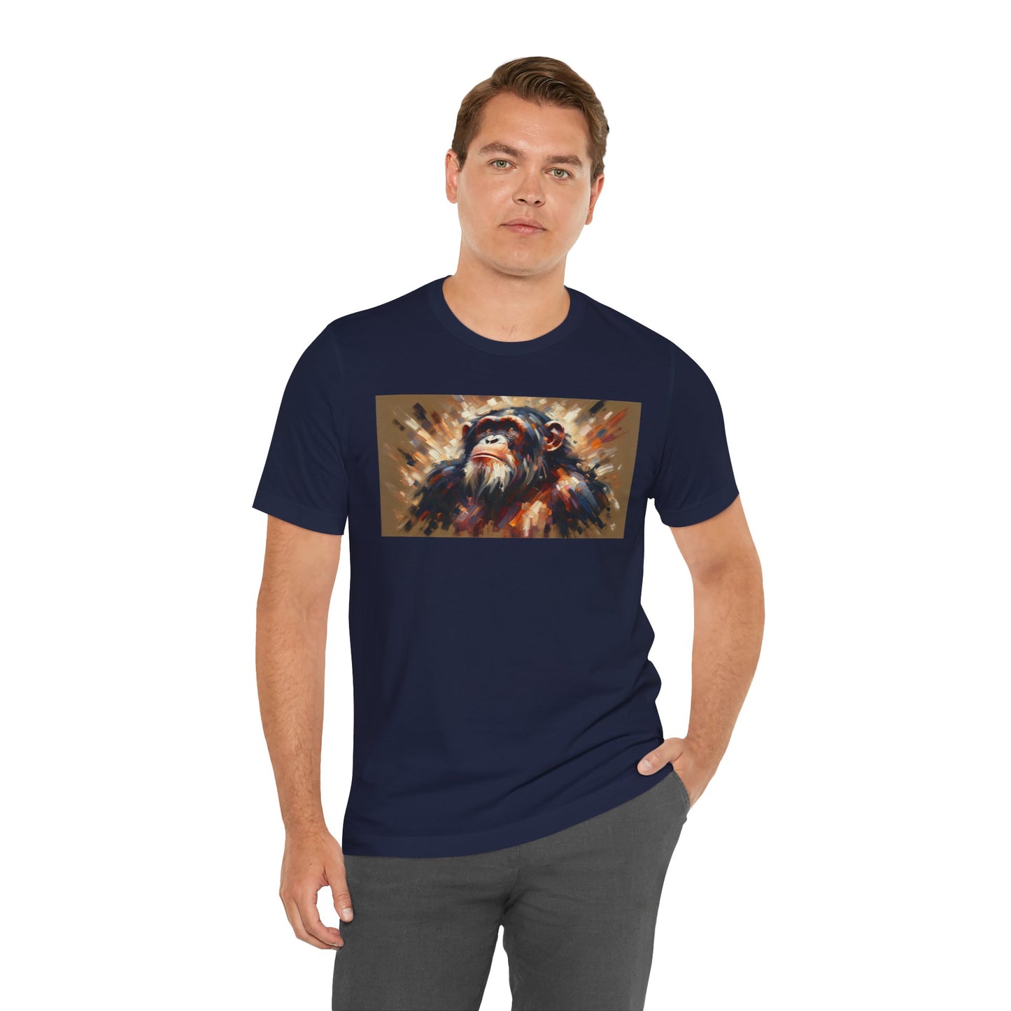 1. Chimpanzee From Endangered Species Collection - Unisex T-shirt