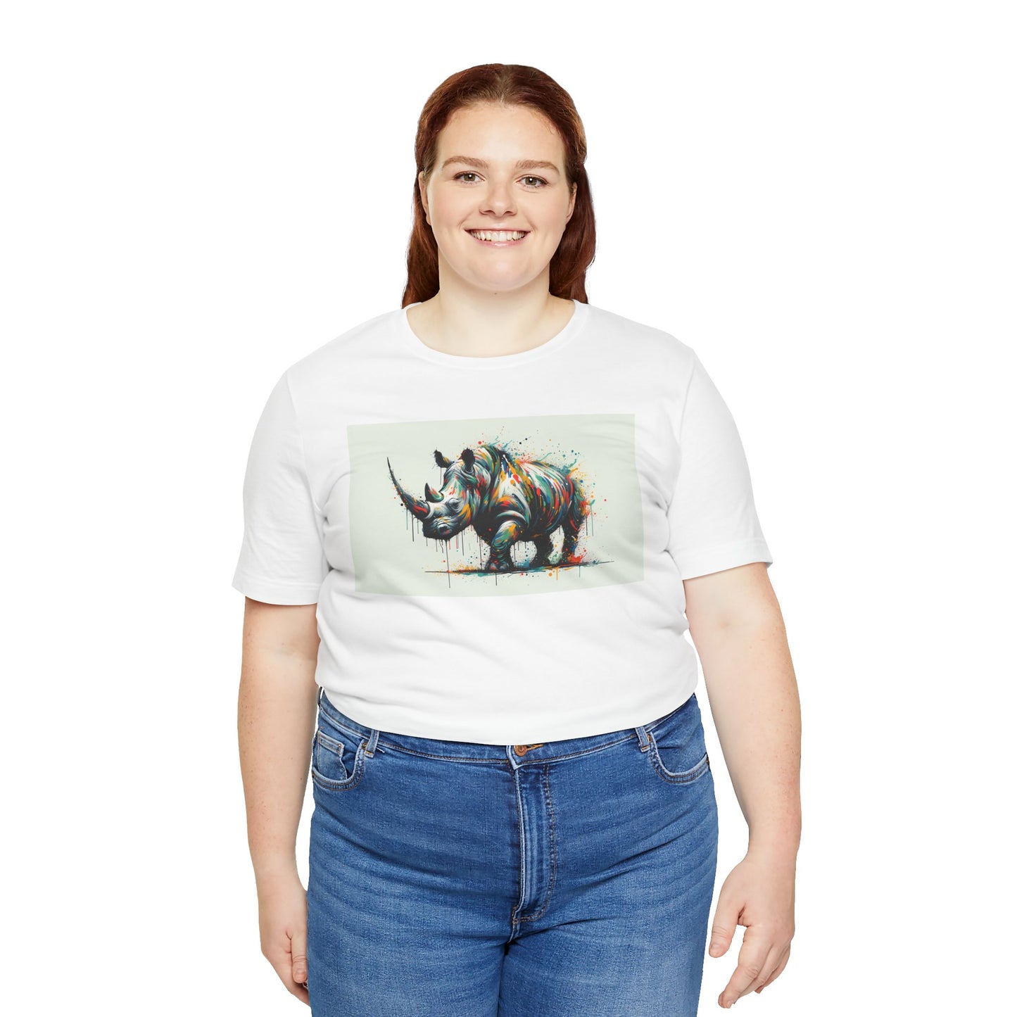 2. Black Rhino From Endangered Species Collection - Unisex T-shirt