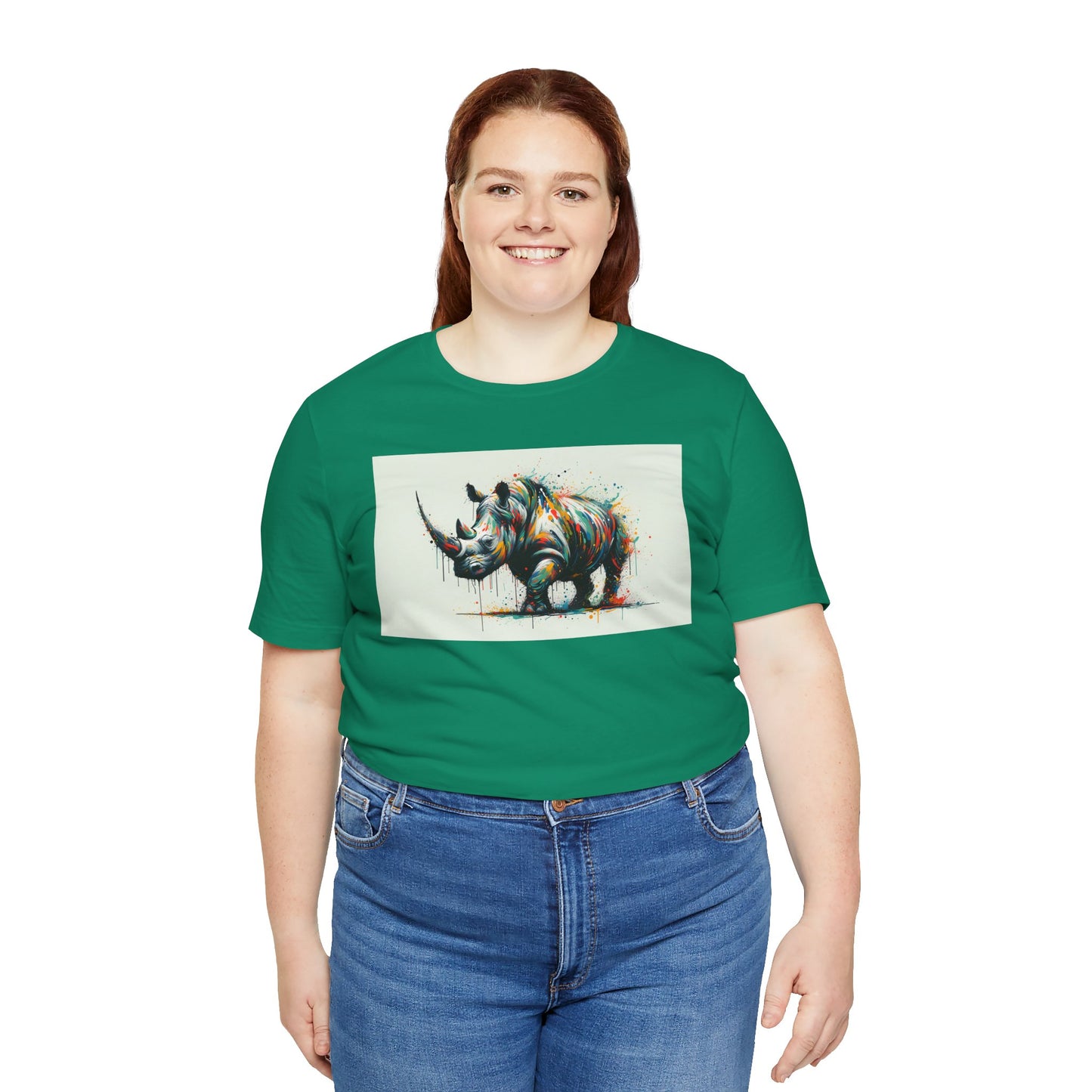 2. Black Rhino From Endangered Species Collection - Unisex T-shirt