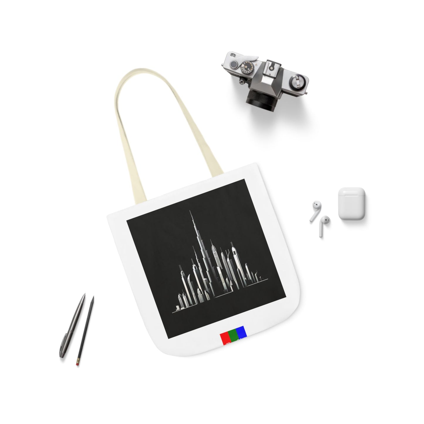 Dubai Flip Canvas Tote Bag