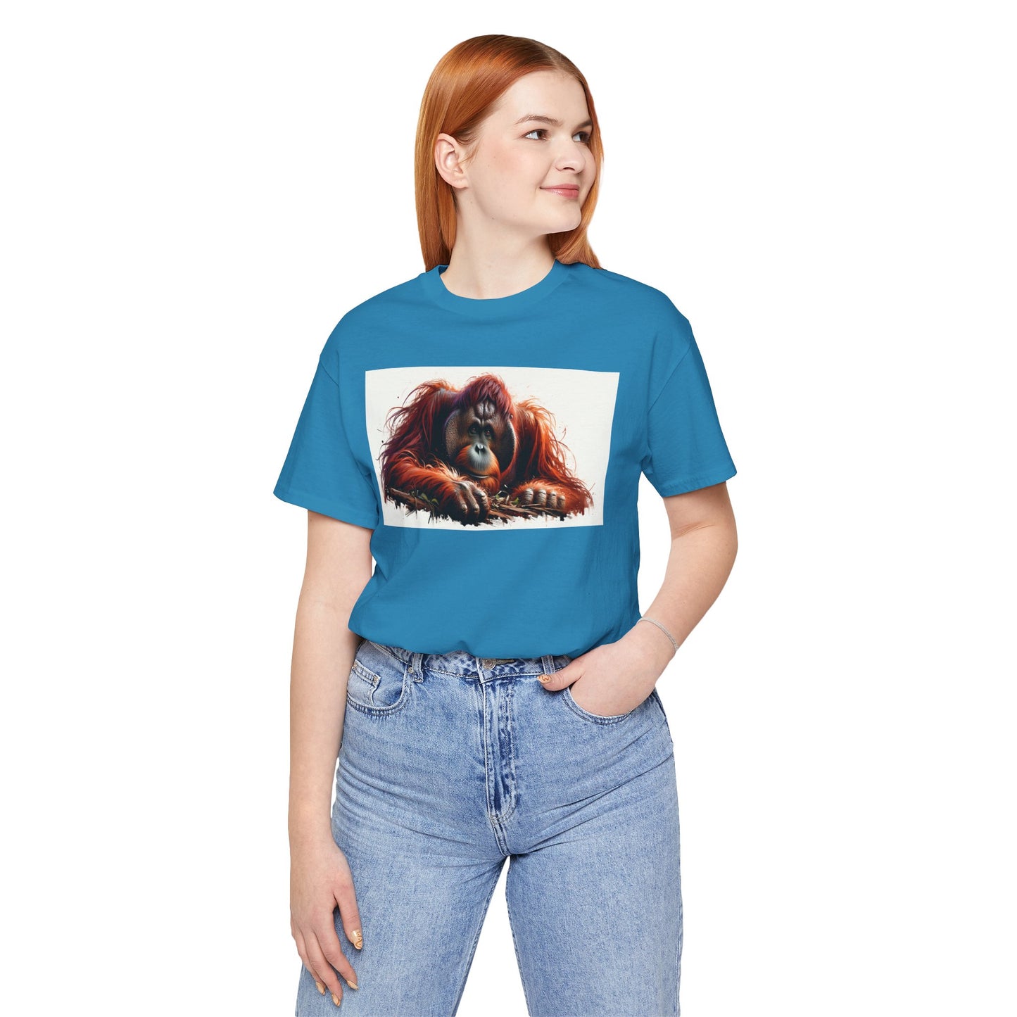 1. Sumatran Orangutan From Endangered Species Collection - Unisex T-shirt