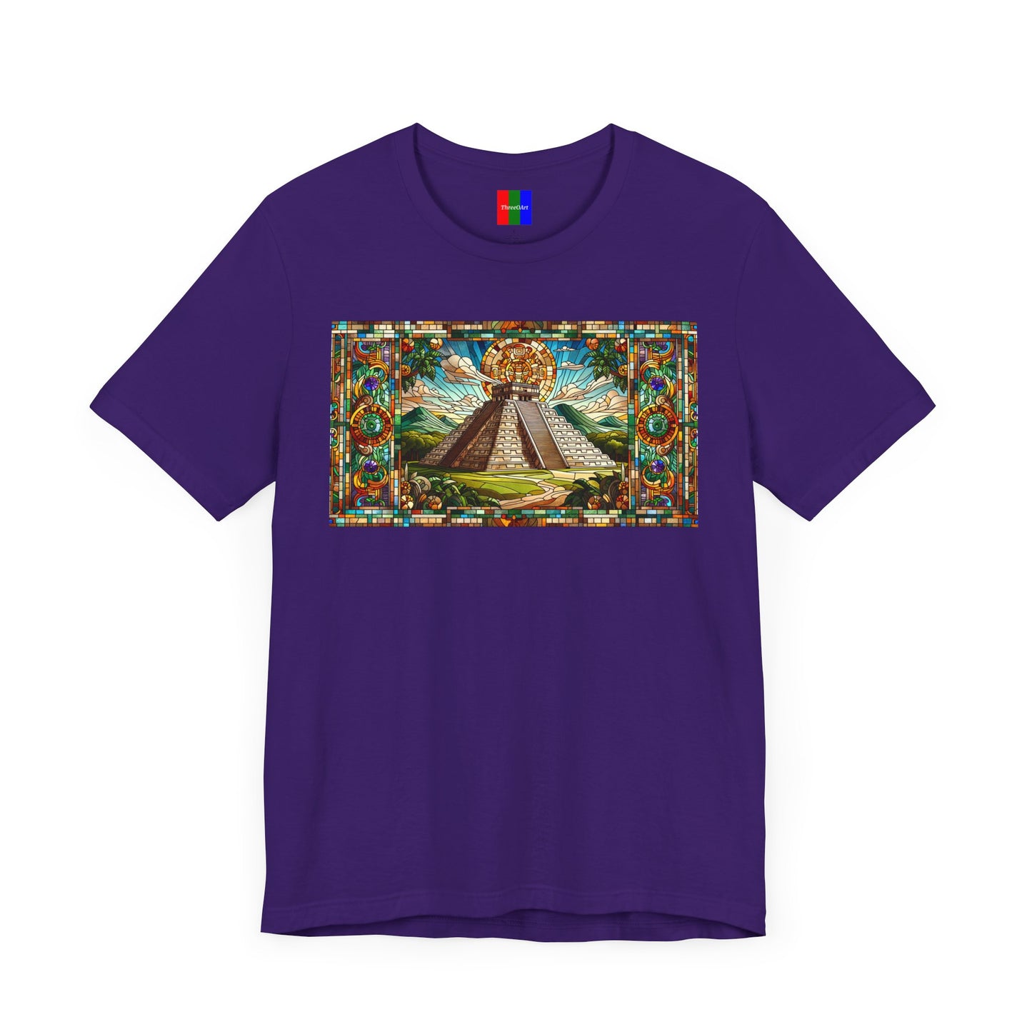 2. Chichen Itza Mexico from Landmarks Collection - Unisex T-shirt