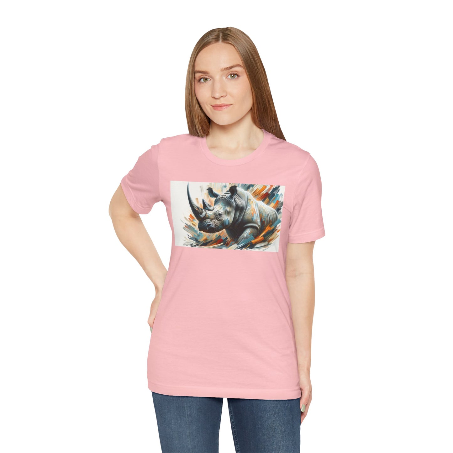 1. Black Rhino From Endangered Species Collection - Unisex T-shirt