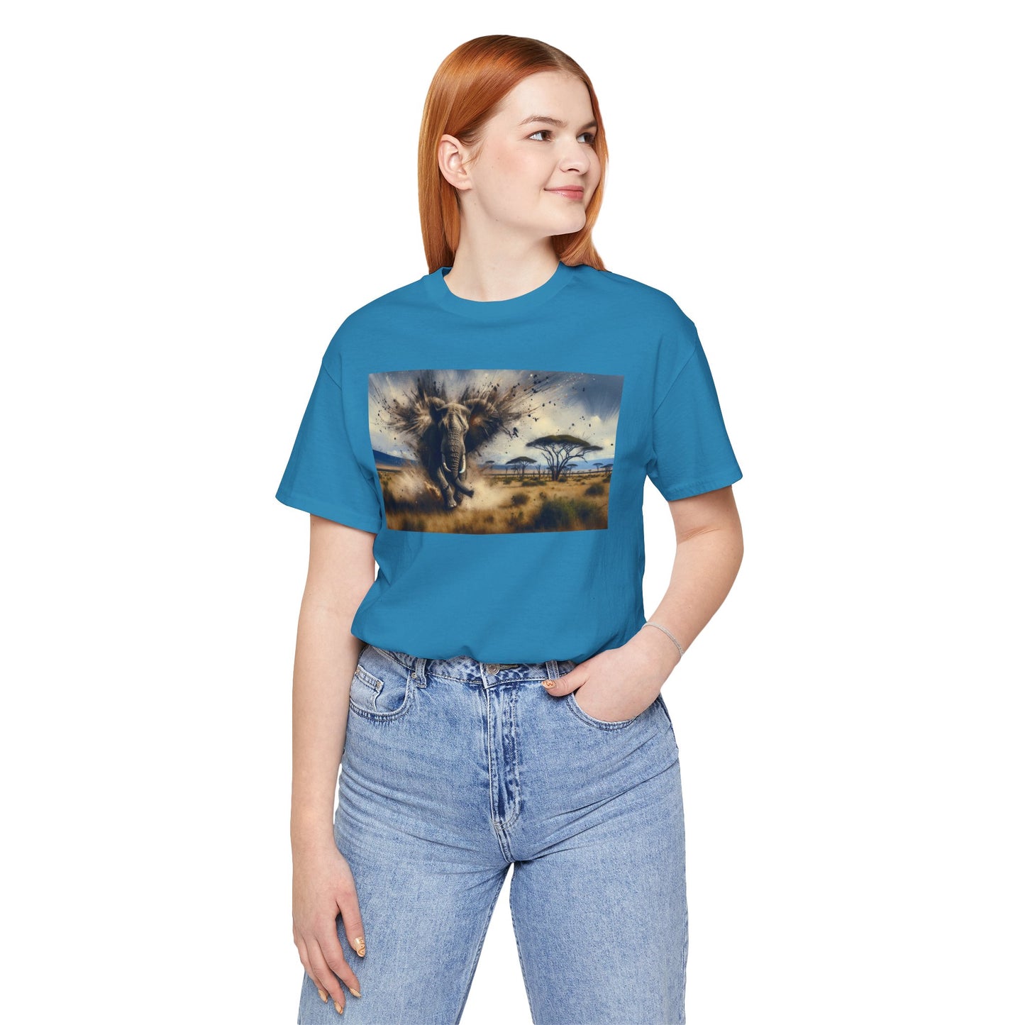 1. African Savanna Elephant From Endangered Species Collection - Unisex T-shirt