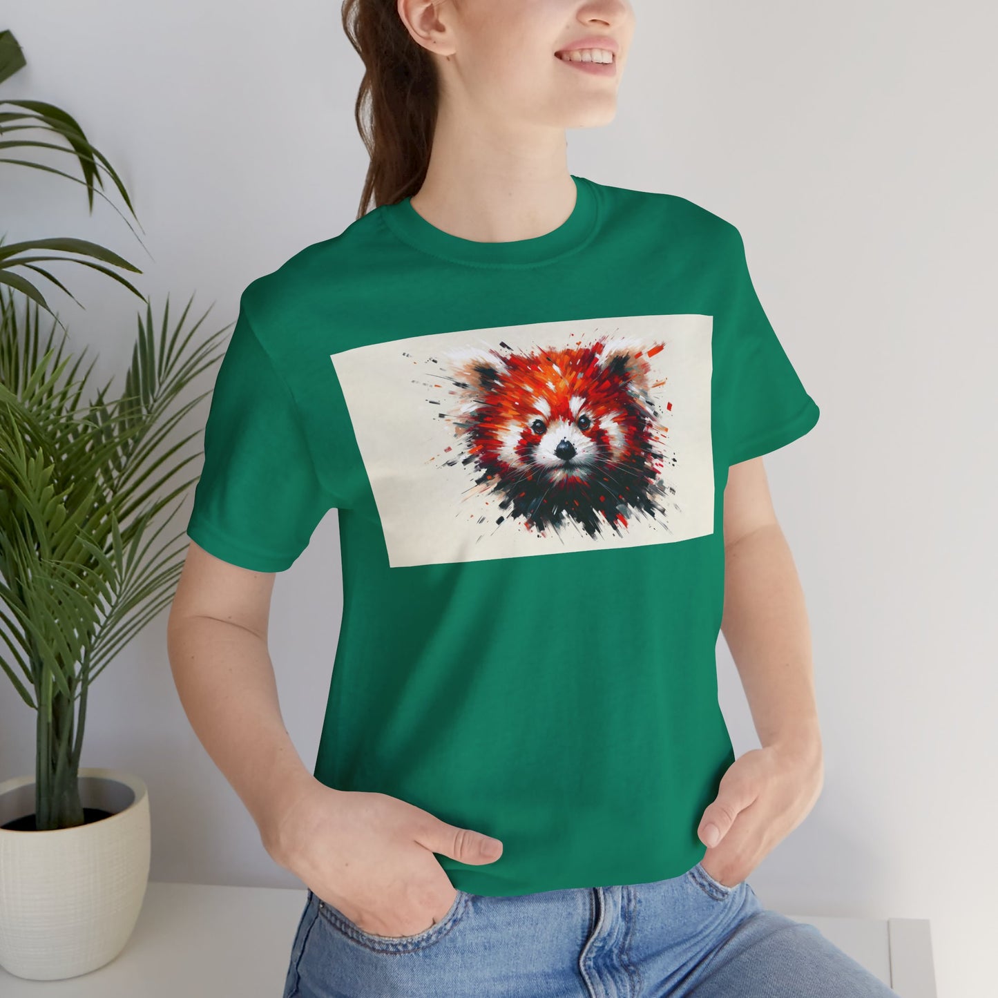 1. Red Panda From Endangered Species Collection - Unisex T-shirt