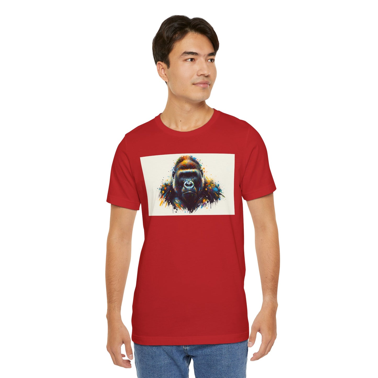 1. Lowland Gorilla From Endangered Species Collection - Unisex T-shirt