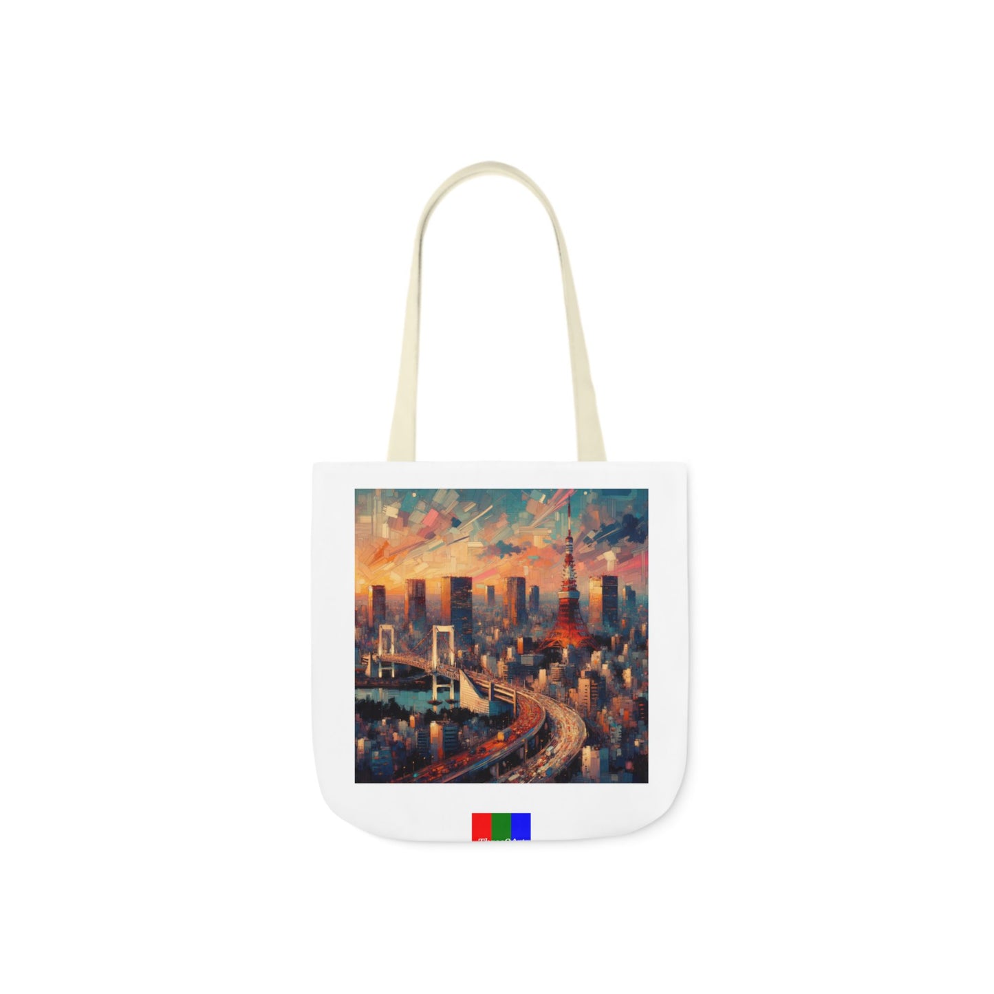 Tokyo Flip Canvas Tote Bag