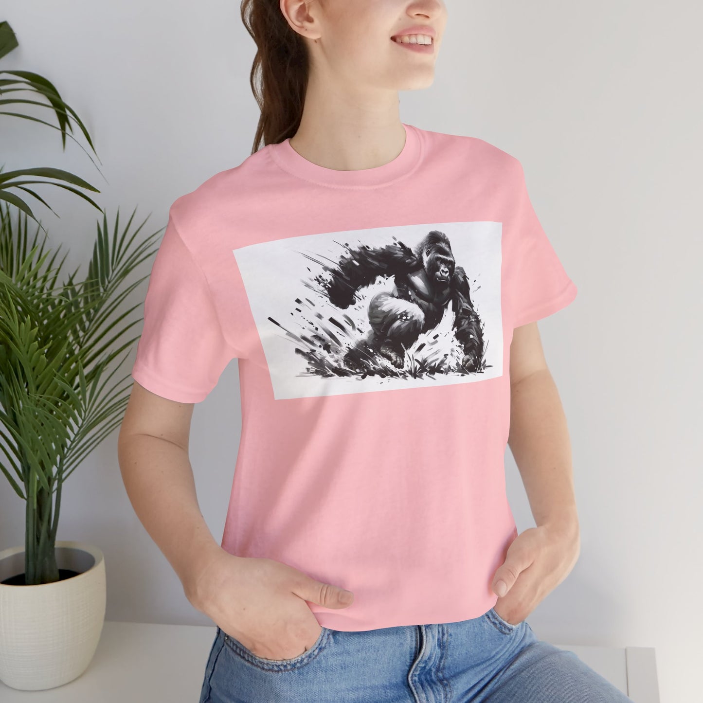 1. Cross River Gorilla From Endangered Species Collection - Unisex T-shirt