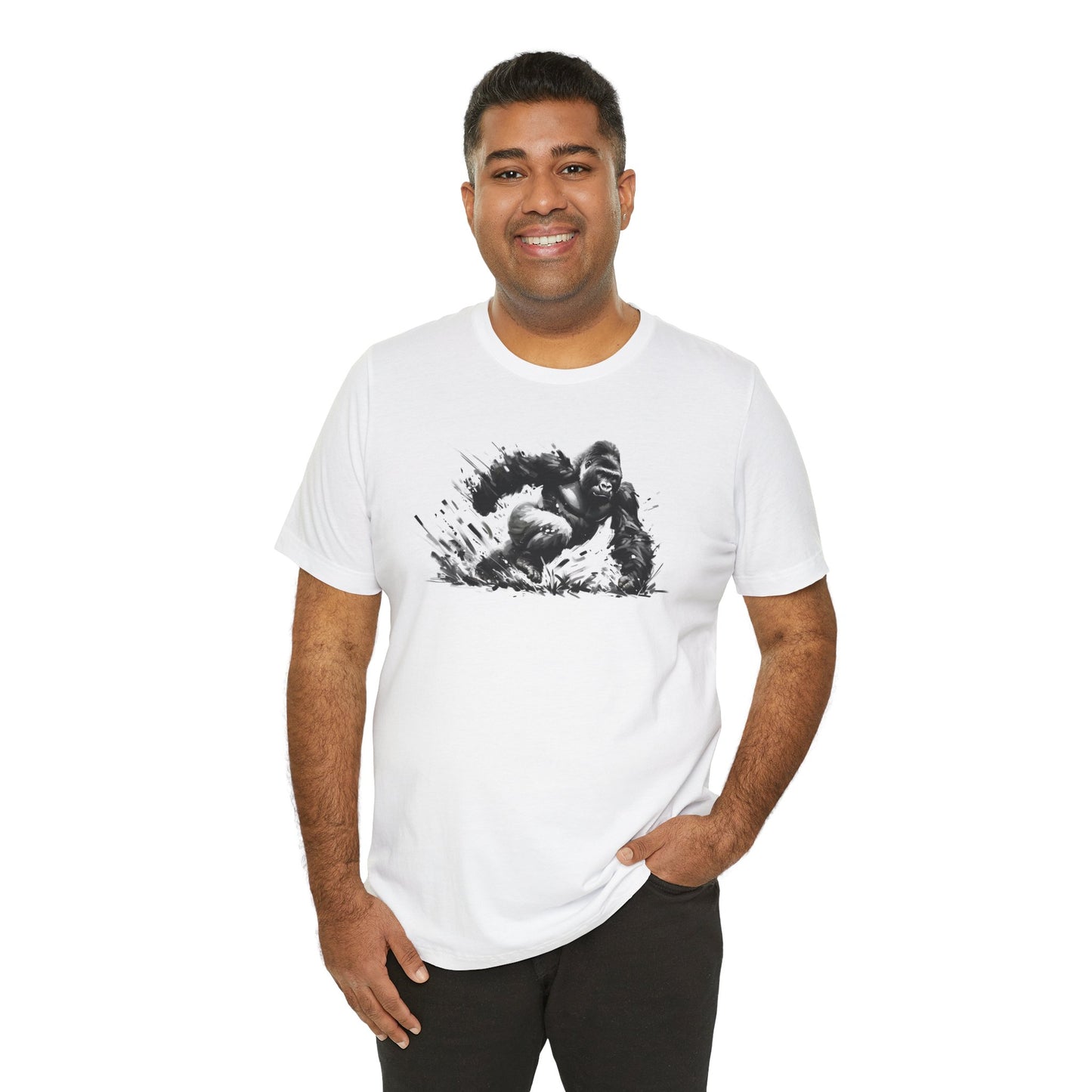 1. Cross River Gorilla From Endangered Species Collection - Unisex T-shirt