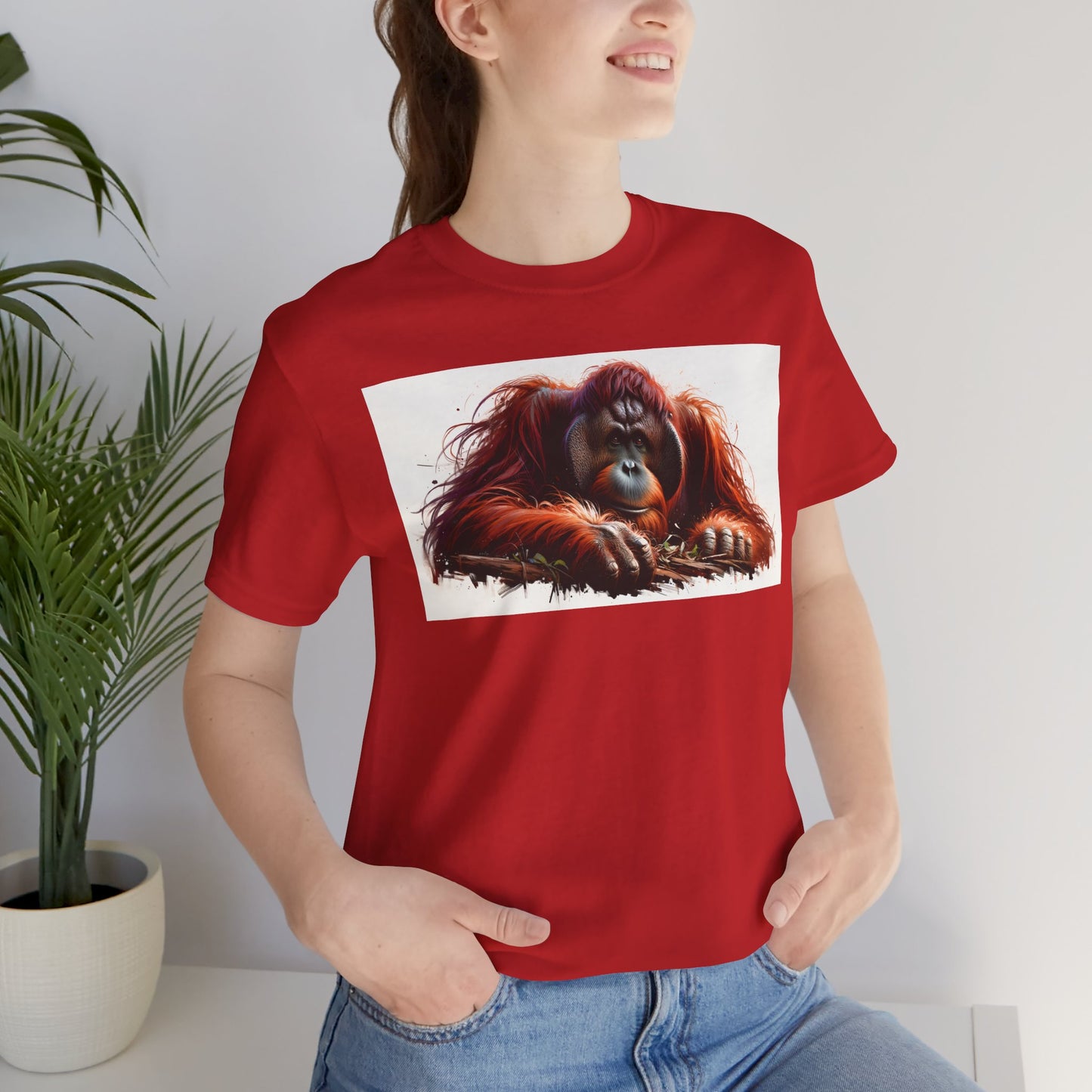 1. Sumatran Orangutan From Endangered Species Collection - Unisex T-shirt