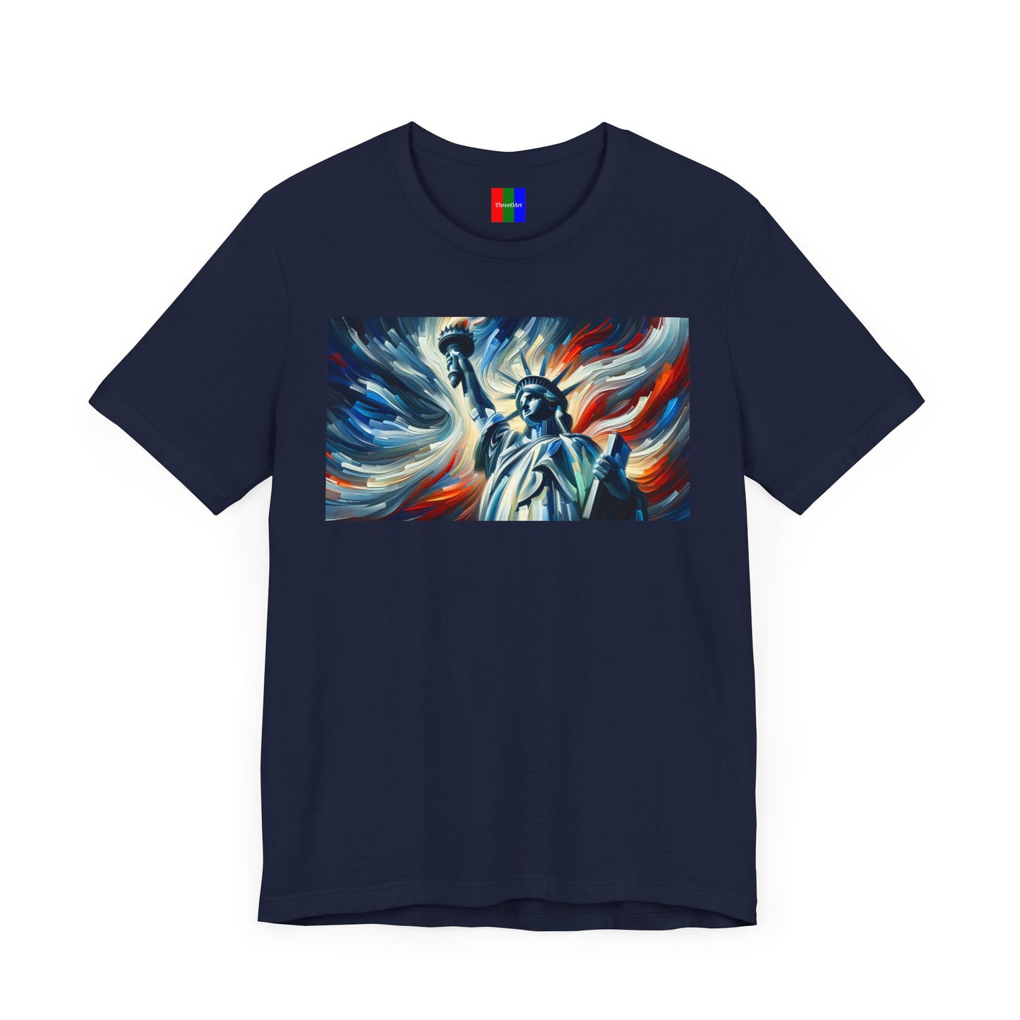 1. Statue of Liberty New York USA from Landmarks Collection - Unisex T-shirt