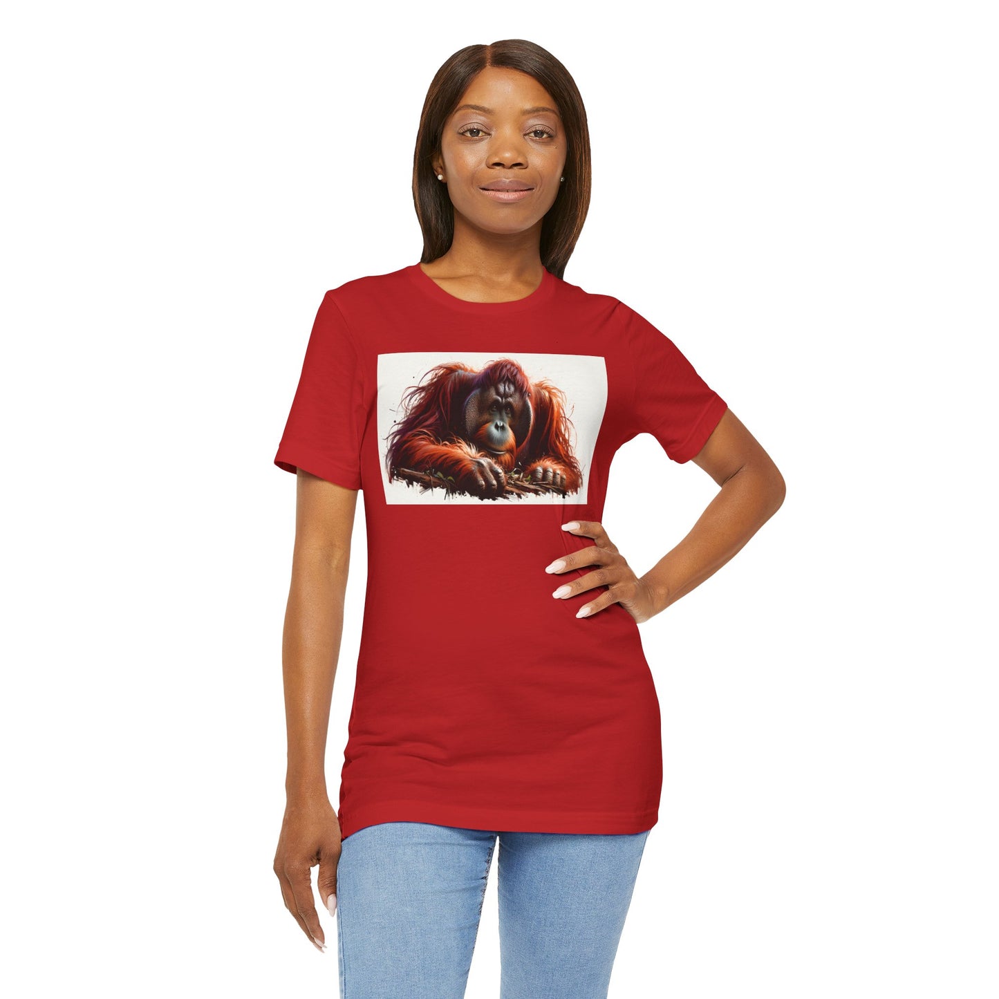 1. Sumatran Orangutan From Endangered Species Collection - Unisex T-shirt