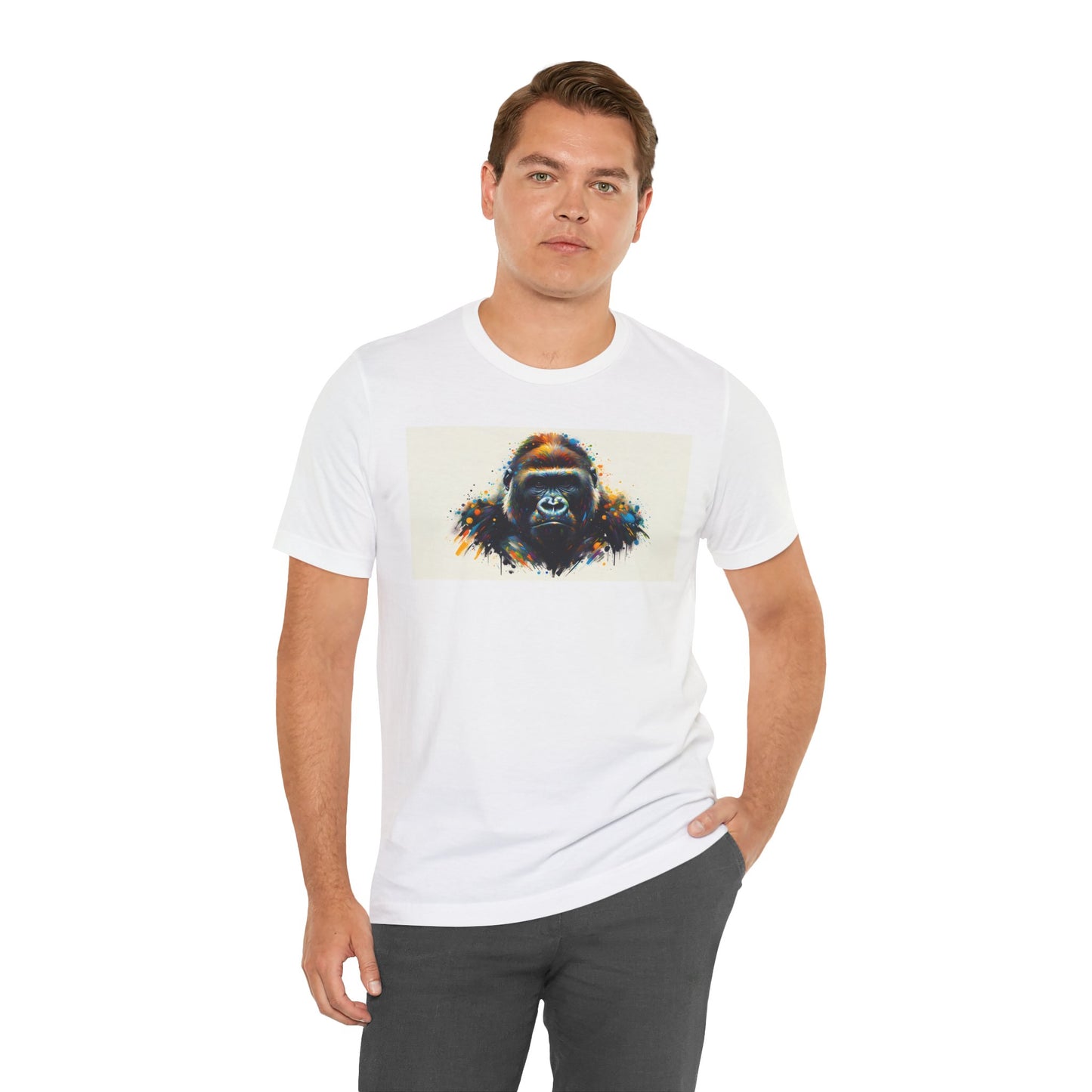 1. Lowland Gorilla From Endangered Species Collection - Unisex T-shirt