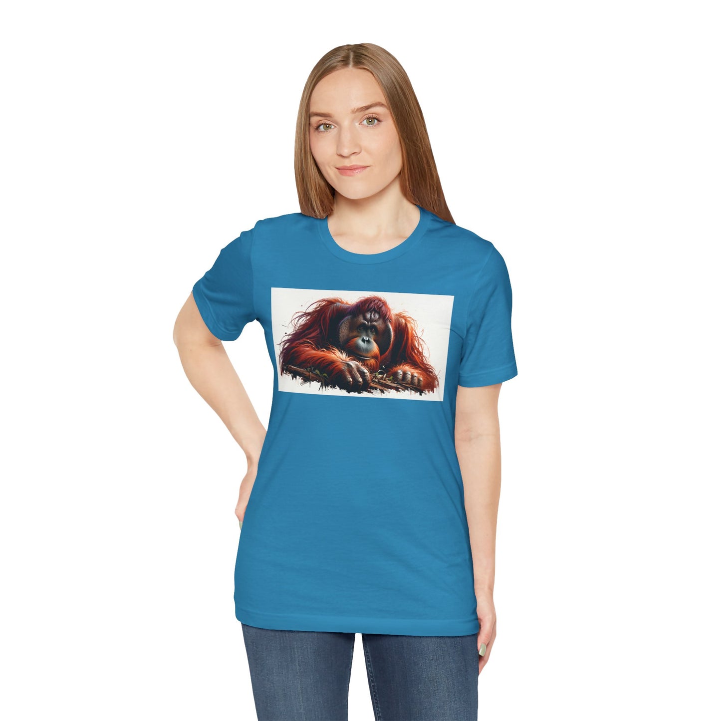 1. Sumatran Orangutan From Endangered Species Collection - Unisex T-shirt