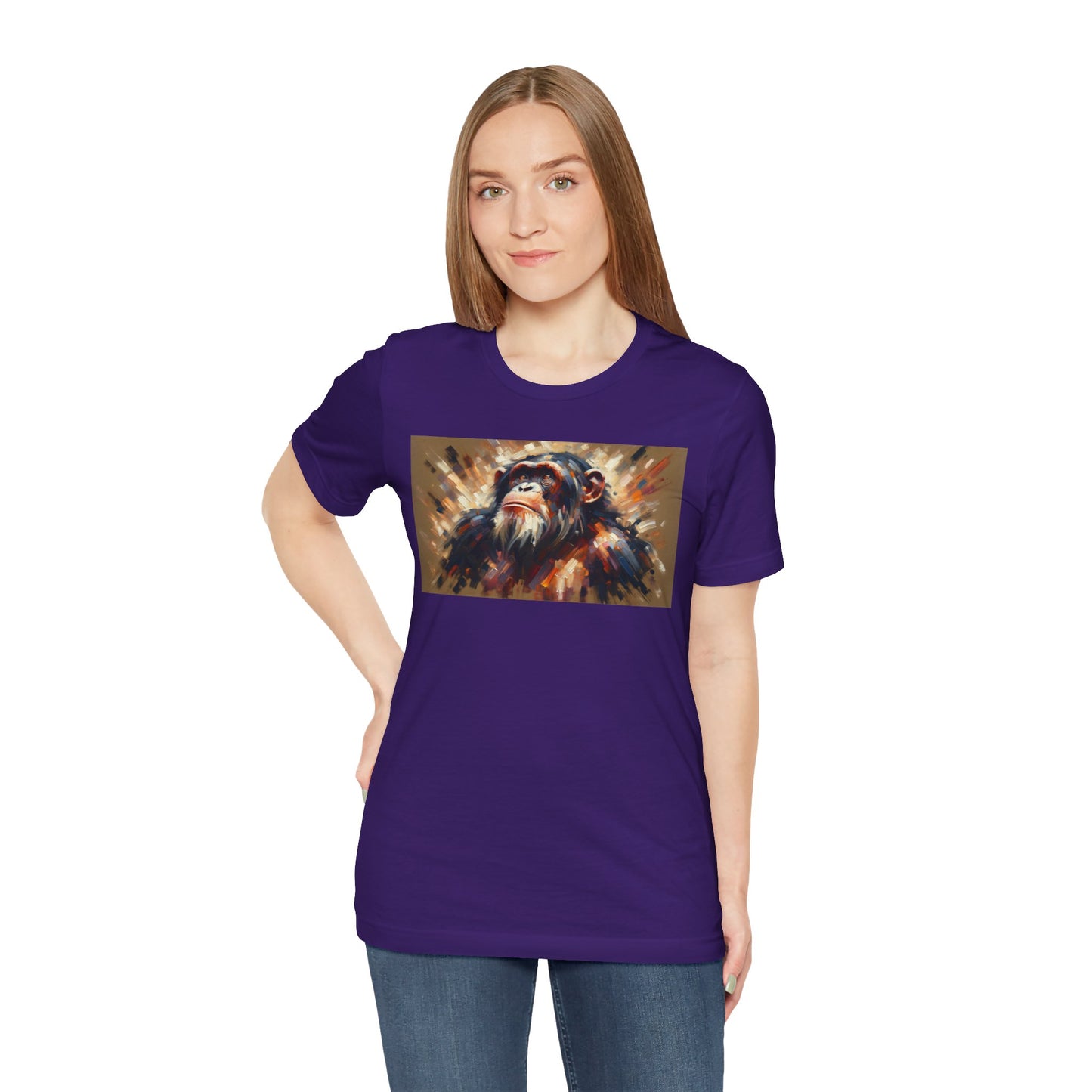 1. Chimpanzee From Endangered Species Collection - Unisex T-shirt