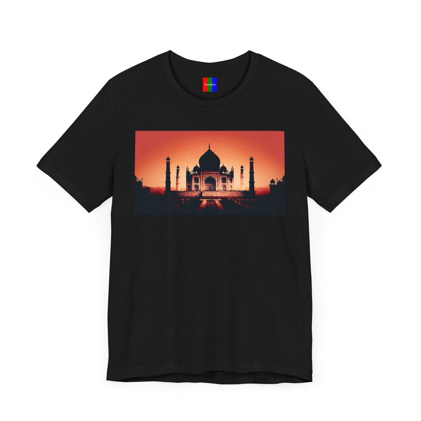 2. Taj Mahal India from Landmarks Collection - Unisex T-shirt