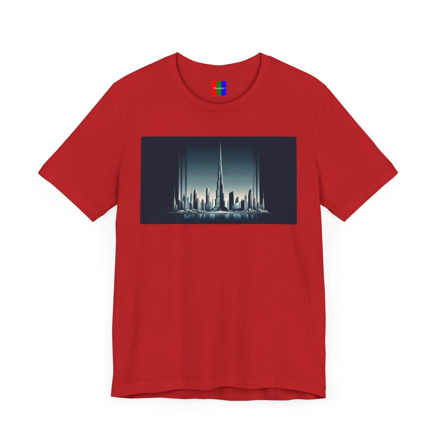 1. Burj Khalifa Dubai from Landmarks Collection - Unisex T-shirt