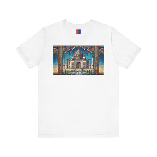 1. Taj Mahal India from Landmarks Collection - Unisex T-shirt