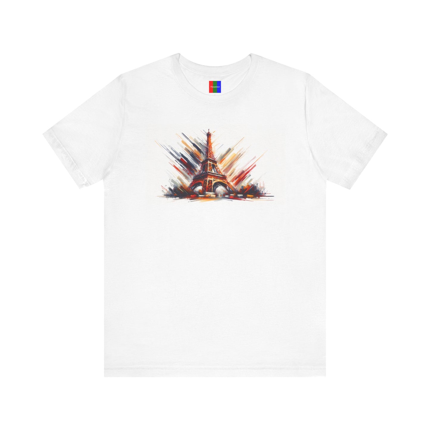 1. Eiffel Tower Paris France from Landmarks Collection - Unisex T-shirt