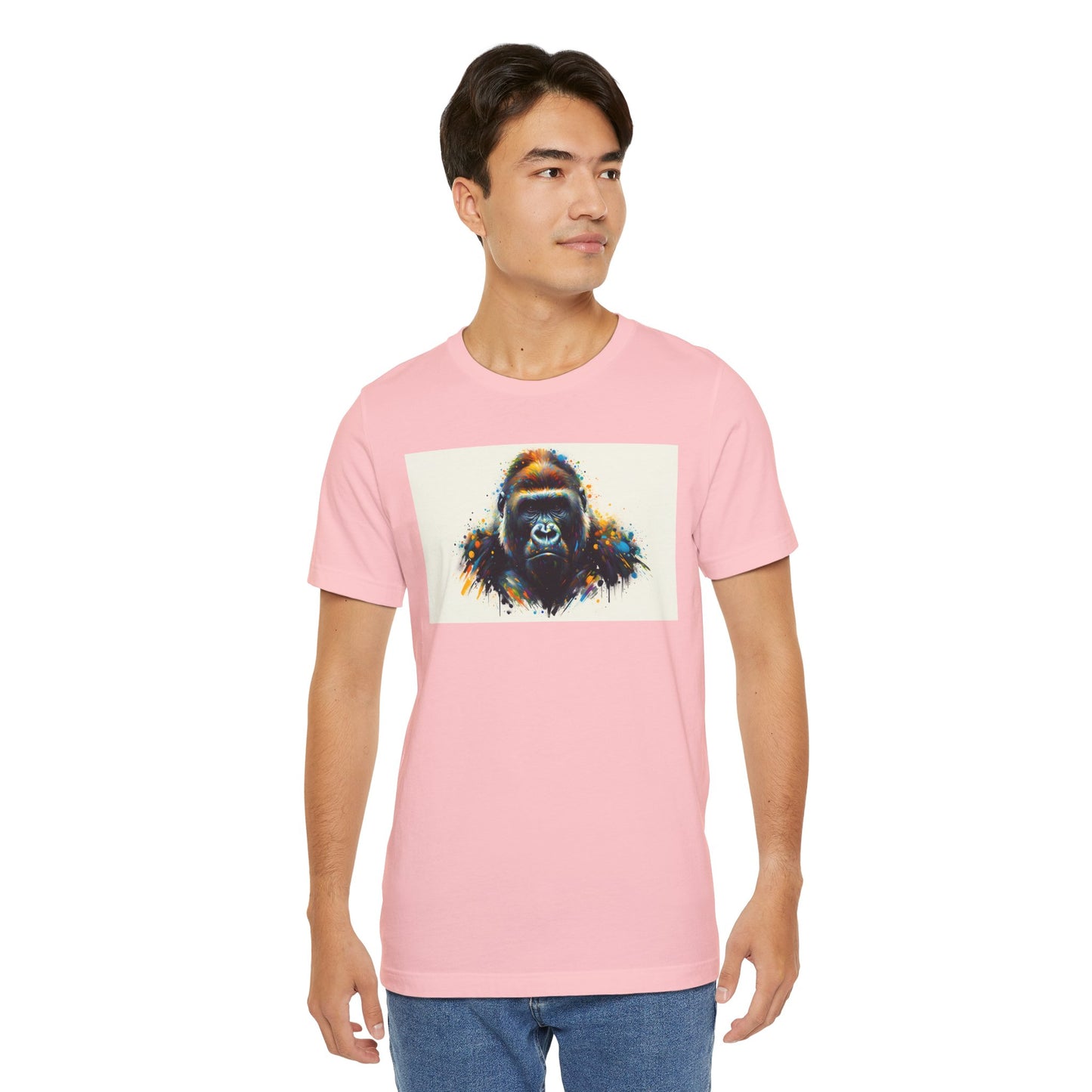 1. Lowland Gorilla From Endangered Species Collection - Unisex T-shirt