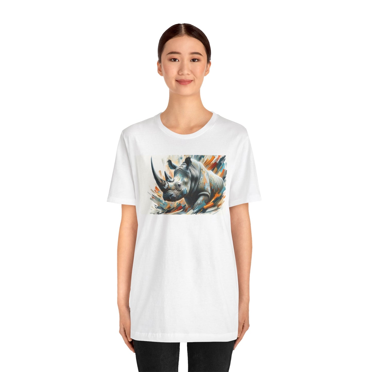 1. Black Rhino From Endangered Species Collection - Unisex T-shirt