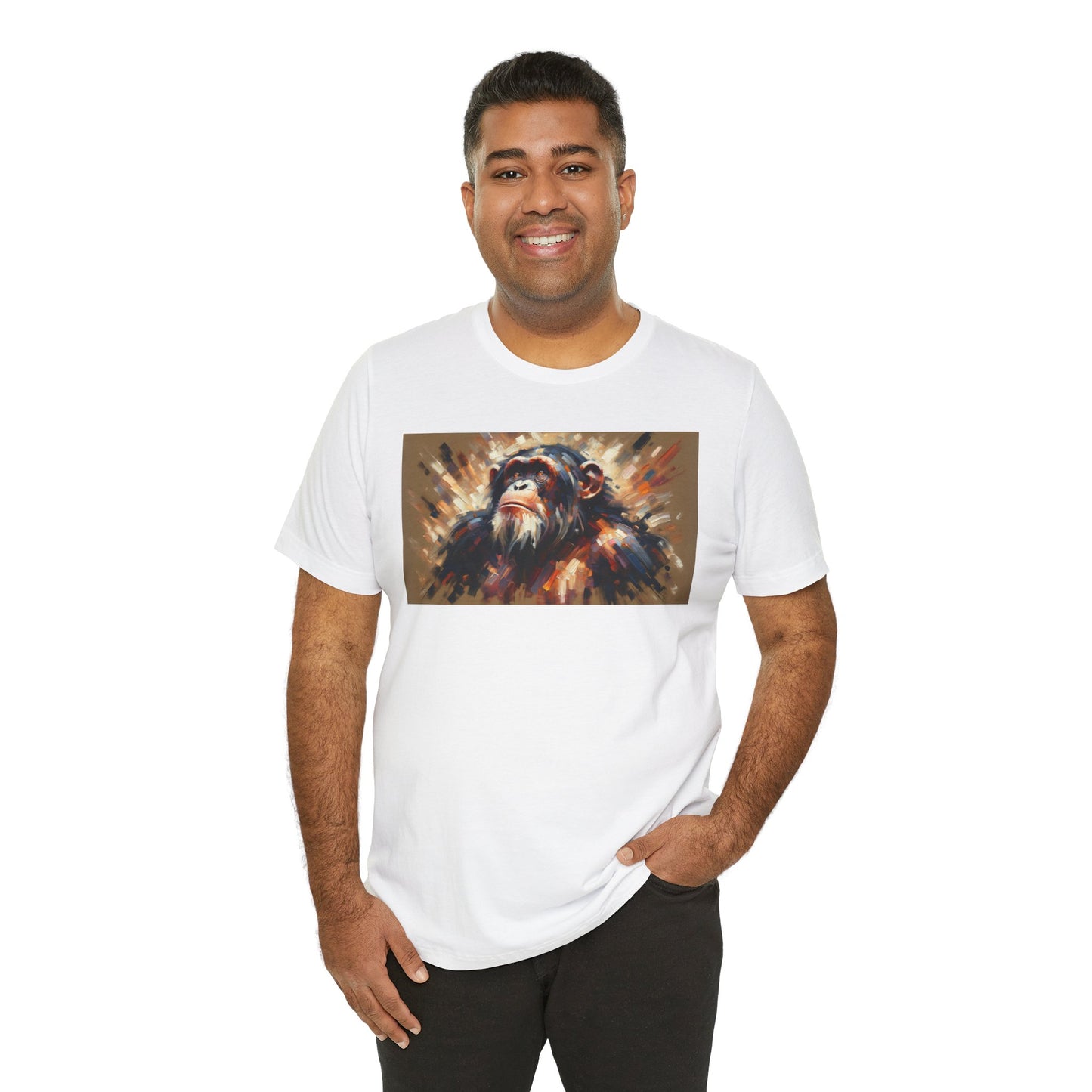 1. Chimpanzee From Endangered Species Collection - Unisex T-shirt