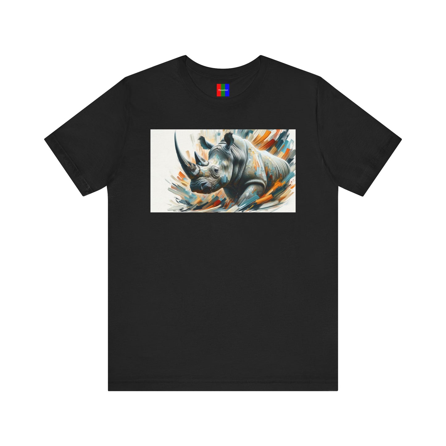 1. Black Rhino From Endangered Species Collection - Unisex T-shirt