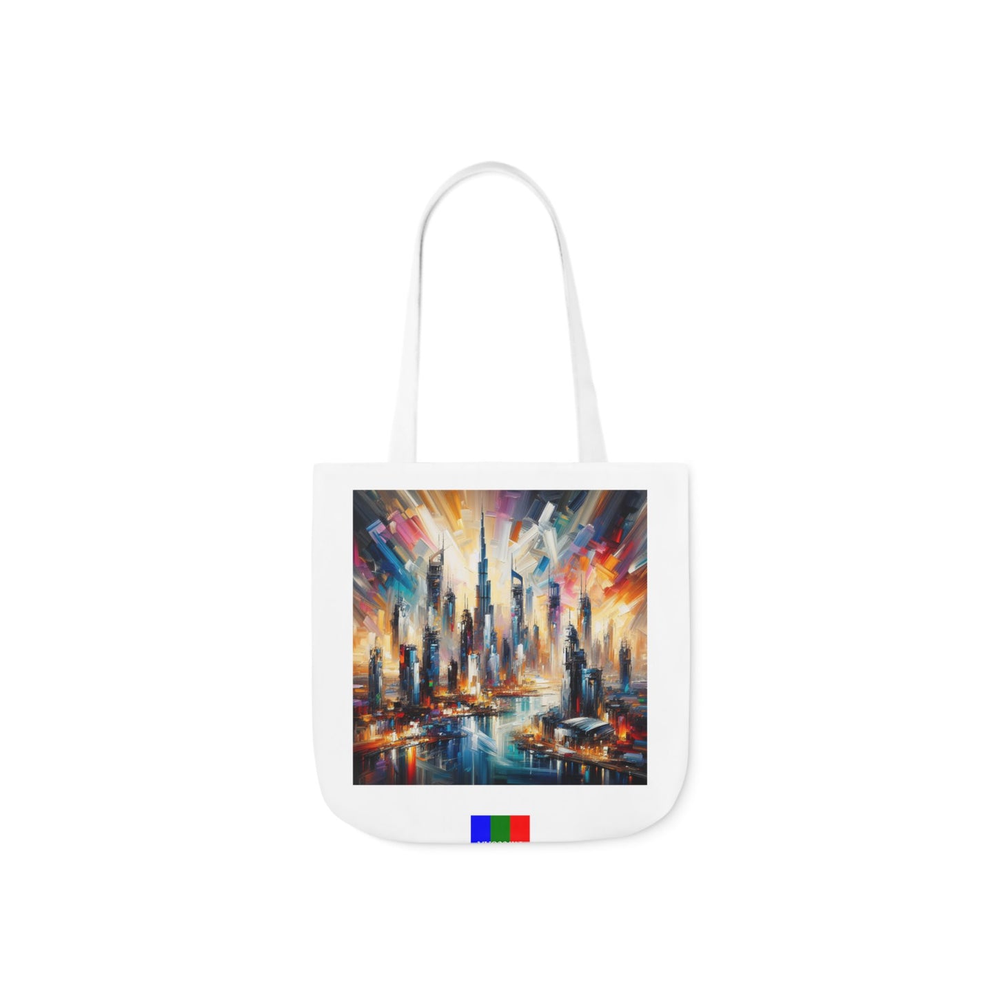 Dubai Flip Canvas Tote Bag